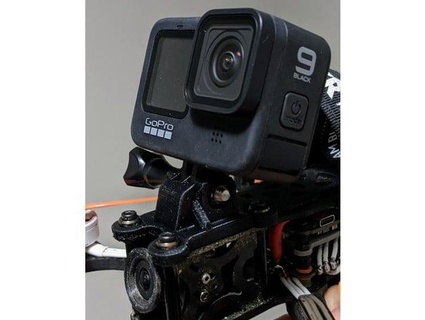 source one v4 hd gopro hero mount 567 20 degrees session arm guards pairadime 3d print model - Mito3D