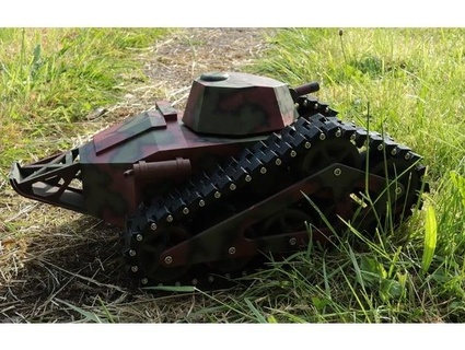 rc semi scale tanque ziptagthesnake 3d print model - Mito3D