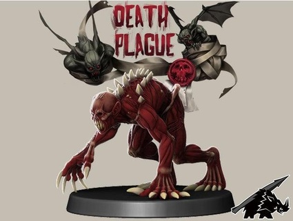 plague ghoul - death plague crowdfunding live rocketpiggames  3d print model - Mito3D