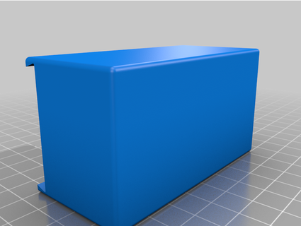 parafango mustang micro scatola coglione stile 3d print model - Mito3D