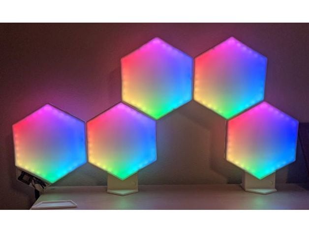 hexa lumières jolcese 3D print model - Mito3D