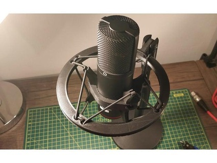 45mm microphone shock mount splabble 3d print model - Mito3D
