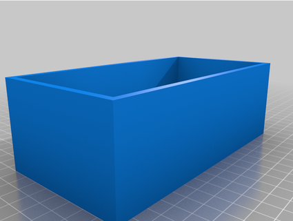 150x75x50mm box 4mm walls rcblitz 3d print model - Mito3D