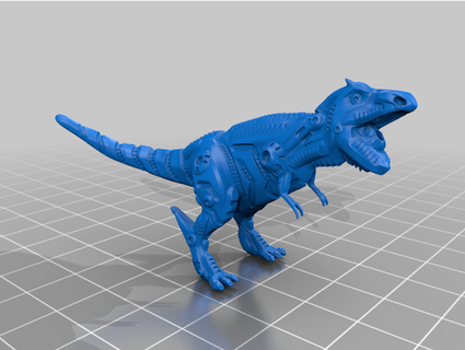 mecha-rex xenomorph636 3d print model - Mito3D