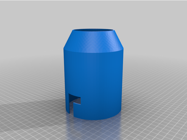 ego feuille ventilateur court buse extrudeuse a1xt 3D print model - Mito3D