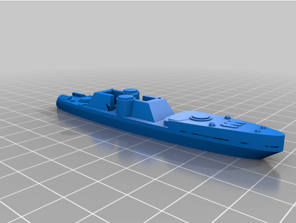 küçük tekneler malleus011 3d print model - Mito3D