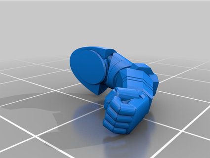 gue'ron'vesa melee arms darksparks 3d print model - Mito3D