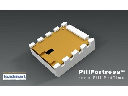 pillfortress e-pill medtime safe medium tamper resistant auto pill dispenser catboxpro 3d print model - Mito3D