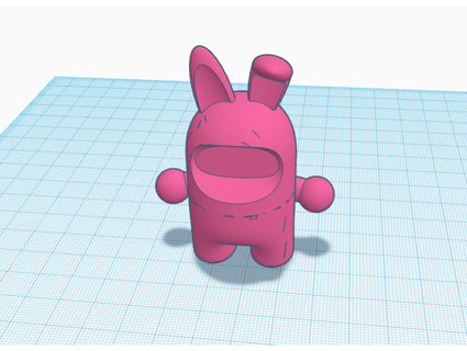 tavşan aramızda ileri 3d print model - Mito3D