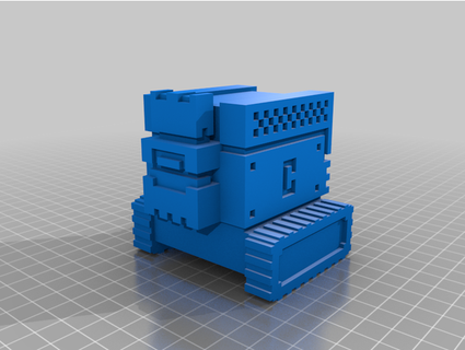 cogmind - crusher sharkprints 3d print model - Mito3D