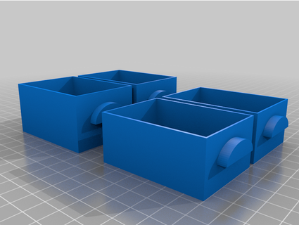 boîte mit tiroirs Dirksbastelbude 3d print model - Mito3D