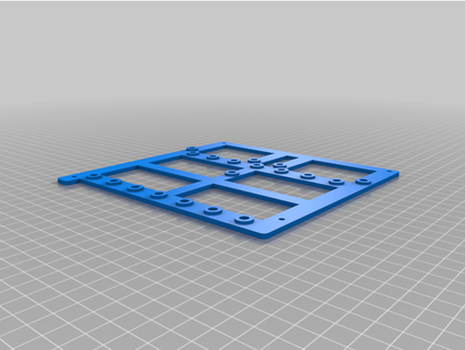 itx rpi montaje tablero 8x pc caso funda 3dp cases 3d print model - Mito3D