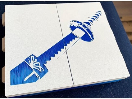 Schärfung Steine Box Messer Werkzeug v21 niedrig 3d print model - Mito3D