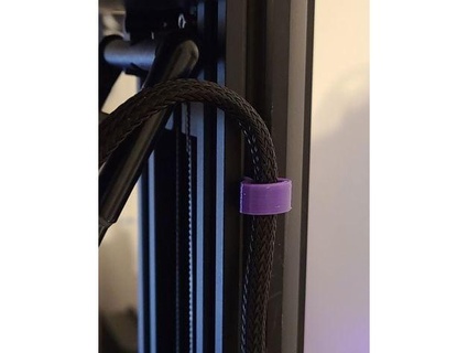 flsun super racer - sr cable retainer clip johnskier12 3d print model - Mito3D