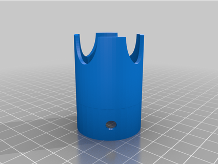 mercedes ignition castle ring remover ganzubas 3d print model - Mito3D