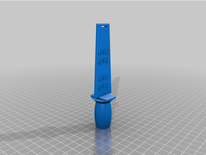 zoku popsicle stick baughbl 3d print model - Mito3D