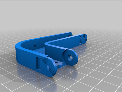 extruder plate simple dd wide wide testytest1  3d print model - Mito3D