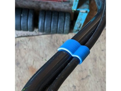 wire clip customizable ekeberg 3d print model - Mito3D