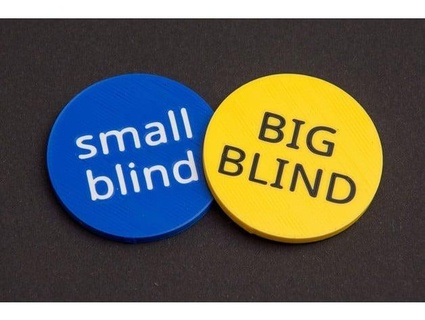 poker small blind big chips bemko 3d print model - Mito3D