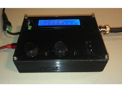 qcx kit rádio caso bainha escocês 3d print model - Mito3D