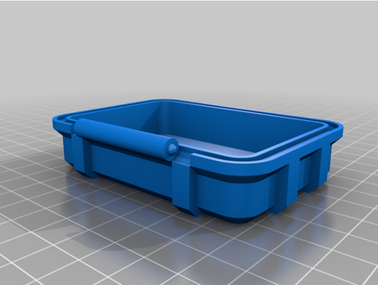 paramétrique robuste boîte v2 travaux génial utilisant pla sournois 3d print model - Mito3D