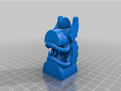 stone statue olivanderlewis 3d print model - Mito3D