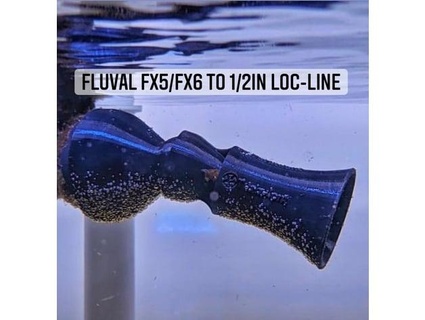 fluval fx5 fx6 1 2in loc-line cleven 3d print model - Mito3D