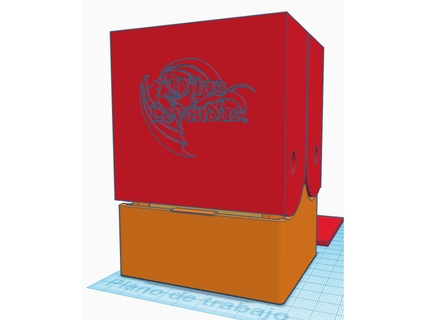 plate forme boîte mythes légendes poids lourds 3d print model - Mito3D