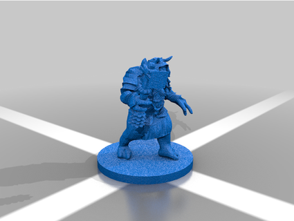 mordor troll pmdionne 3d print model - Mito3D