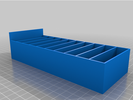 iqos heets stick stand shelf box egeht 3d print model - Mito3D
