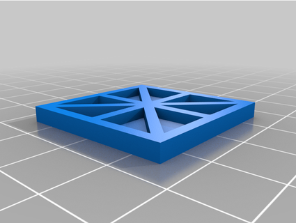 chess board 30x30mm per square pkrpkr 3d print model - Mito3D