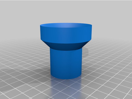 nespresso refillable capsule funnel oerton 3d print model - Mito3D