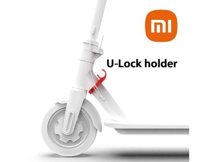 xiaomi m365 scooter u-lock holder - decathlon elops 500 stepan 3d print model - Mito3D