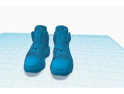 air jordan vi - pair manwe 3d print model - Mito3D