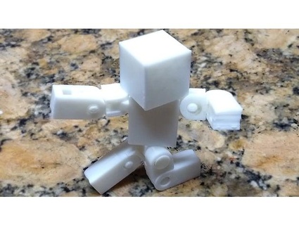 Minecraft personnage zackxevious 3d print model - Mito3D