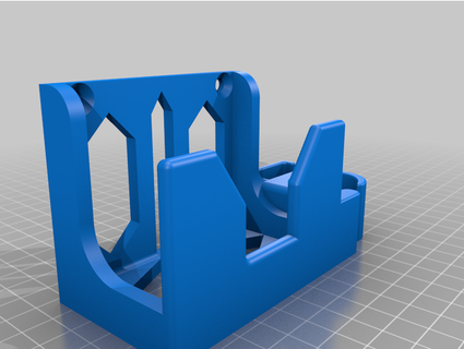 bosch 2a wall mount + plug organizer kaiserdesign 3d print model - Mito3D