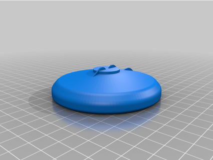 crown jar lid shanta 3d print model - Mito3D
