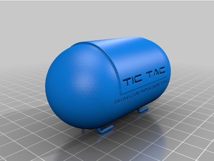 tictac - field vector dispacement vehicle mystereon 3d print model - Mito3D