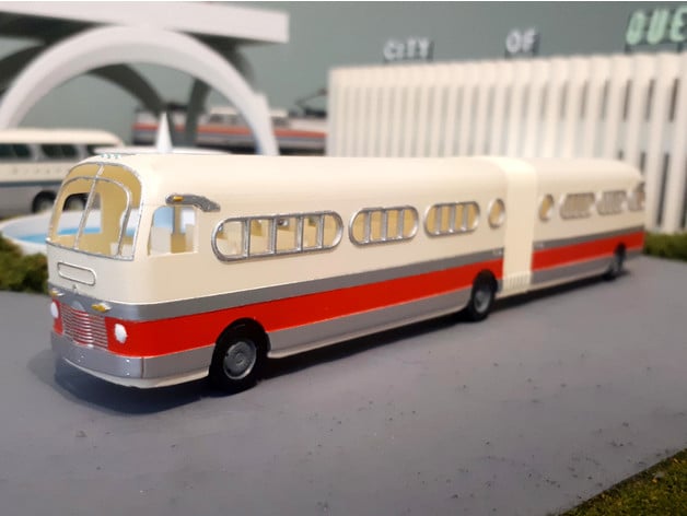 kaiser articulé autobus stretch57 3D print model - Mito3D