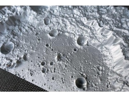 lunar cráter cadena mendeleiev nasa Luna emigrar cambiar 2 dem 20m crecer sabor 3d print model - Mito3D