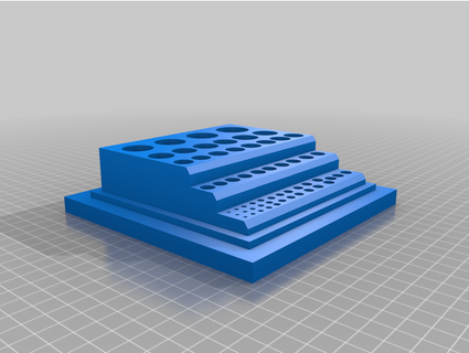 Tablett portabrocas wenafuente 3d print model - Mito3D