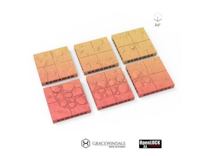 country roads tiles narnaa 3d print model - Mito3D