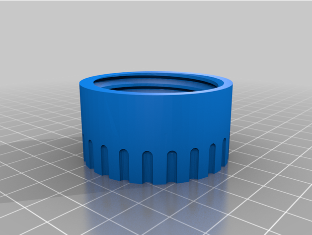 chamfered hygrometer lid jljones65 3D print model - Mito3D