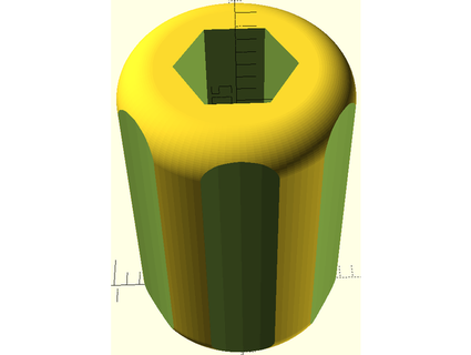 Cacciavite maniglia 1 4 dexter pro po impostato 15 mm 23 rziomber 3d print model - Mito3D