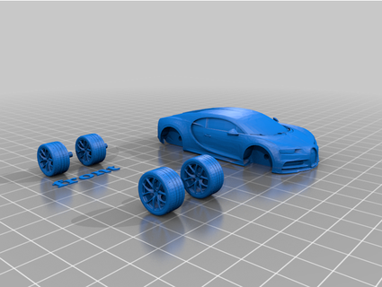 bugatti ojask21 3d print model - Mito3D
