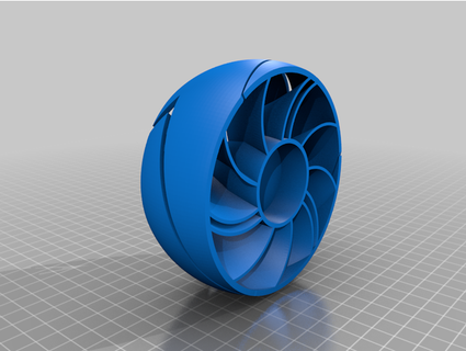 morph Balle ventilateur valder 3d print model - Mito3D