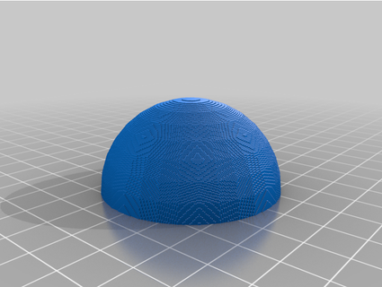 3d slash small joystick dome myshoeisonfire 3d print model - Mito3D