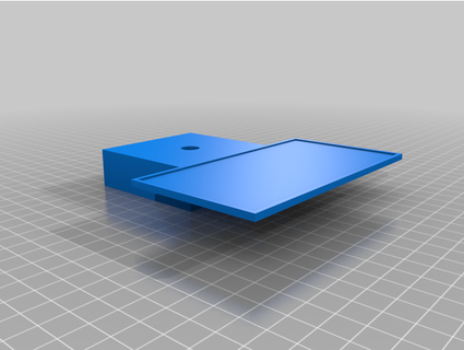 bed post phone stand natewake 3d print model - Mito3D