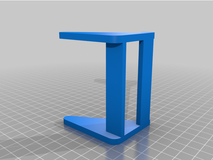 bedside phone stand snuggles aus 3d print model - Mito3D