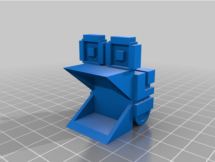 mente pug huellas tiburon 3d print model - Mito3D